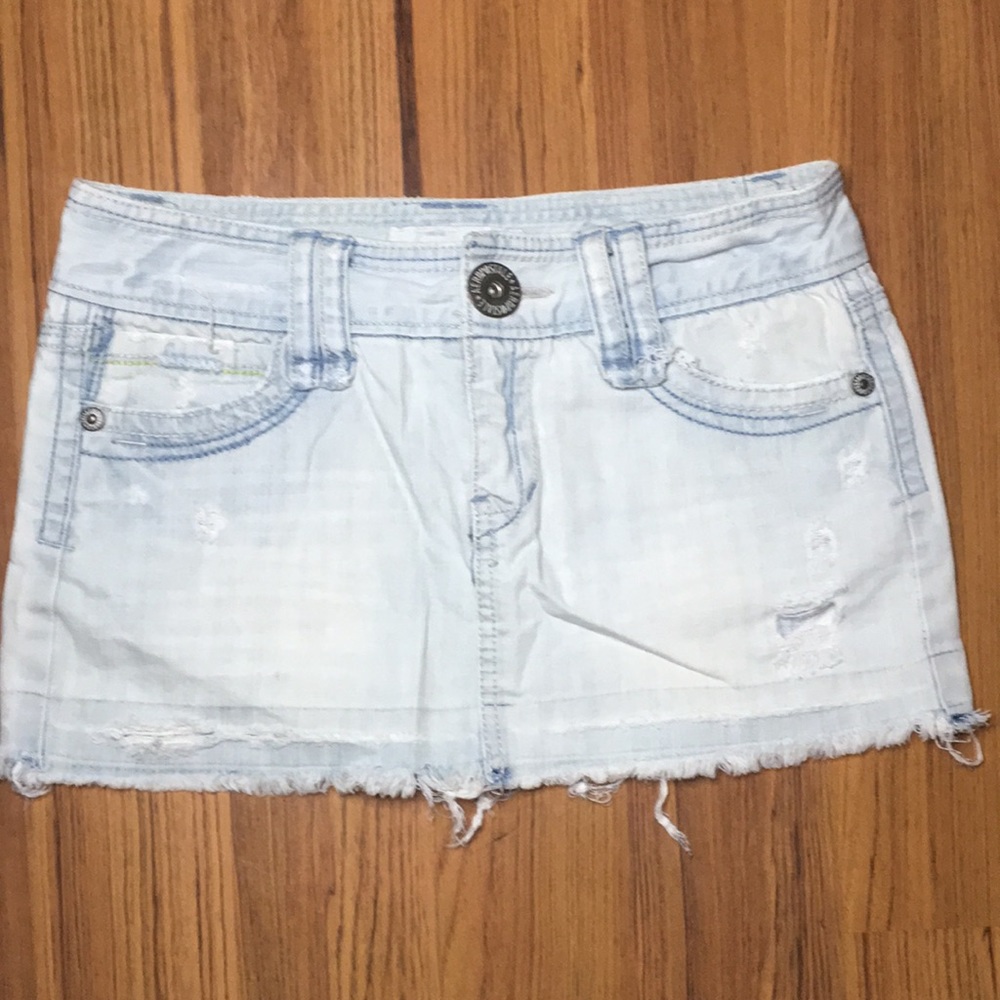 Aeropostale jean skirt